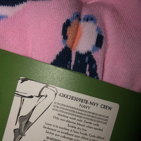 💎♠️🧦NWT • Kate Spade • Crew Socks 💎🧦♠️ - Picture 6 of 8